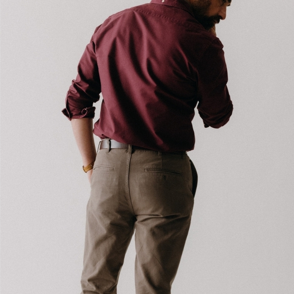 Taylor Stitch Brown Chinos Classic Fit